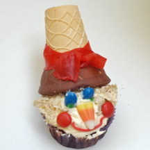 Scarecrow cupcakes for Halloween