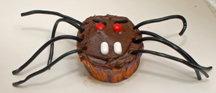 mean spider cupcake