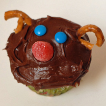 reindeer cupcake