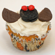 Bat cupcake