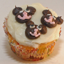 3 Bears cupcake