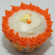 Rubber ducky cupcake