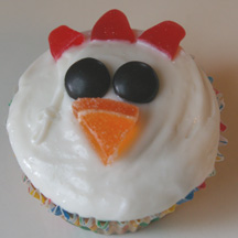 Chicken cupcake