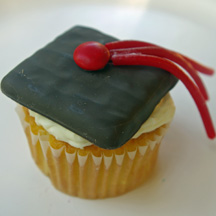 Graduation cupcake
