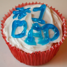 Father's Day cupcake