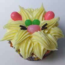 Lion cupcake