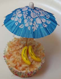 Island cupcakes