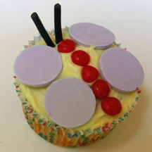 Butterfly cupcake