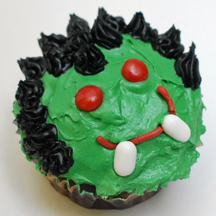 Dracula cupcake