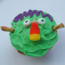 Frankenstein cupcake