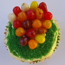 Thanksgiving corn cupcake